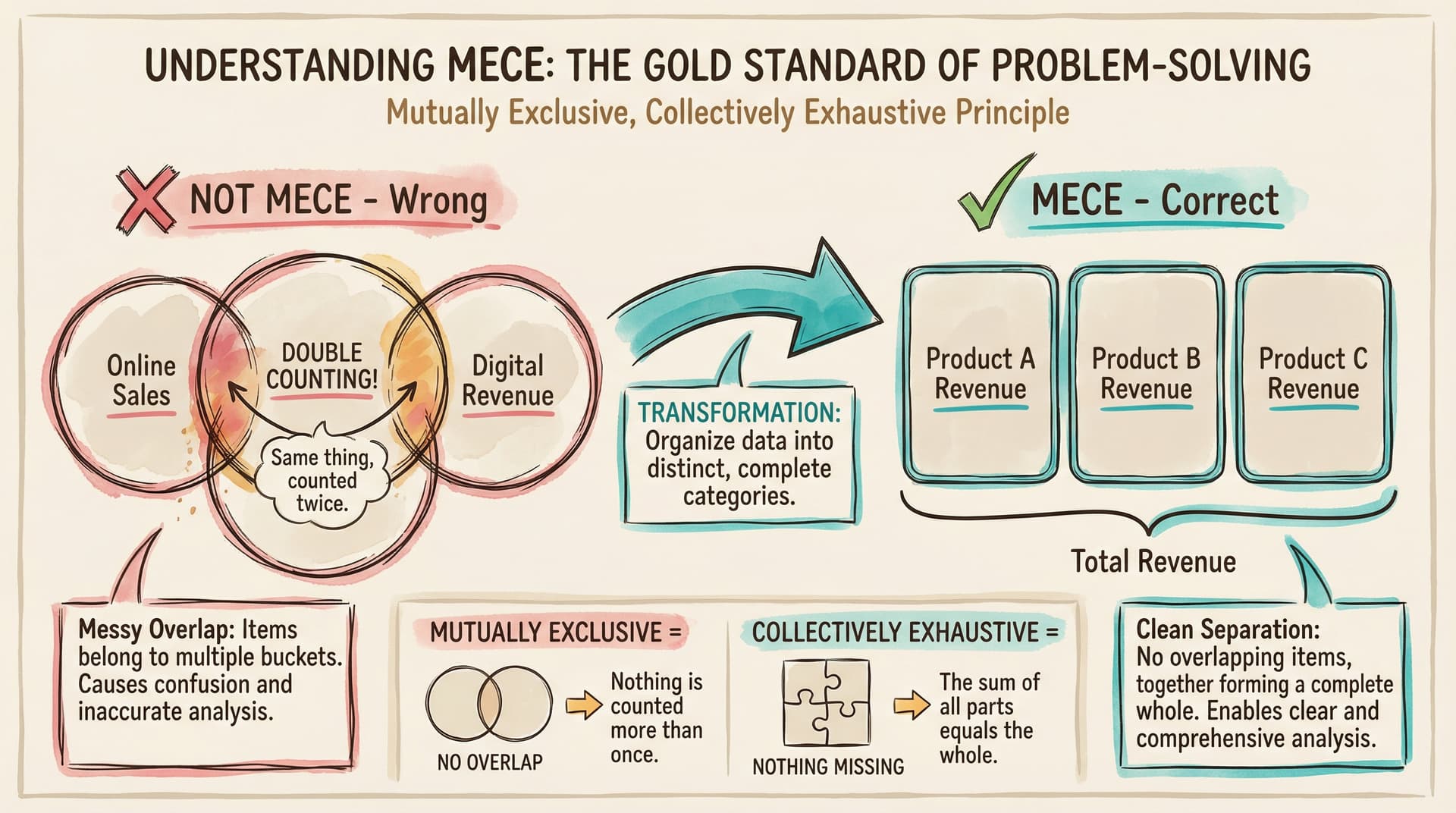 Mece Risk Analysis MECE Framework: What It Means and How to Apply It | CaseStar | Casestar