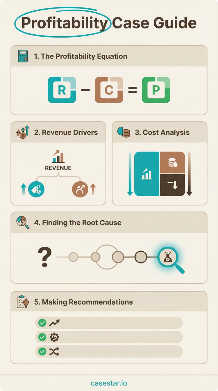 Profiability Tree Profitability Cases: The Revenue-Cost Tree That Wins | CaseStar | Casestar